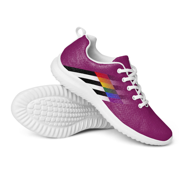 Ally Pride Colors Modern Purple Athletic Shoes - Women Sizes