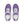 Carregar imagem no visualizador da galeria, Asexual Pride Colors Modern Purple Athletic Shoes - Women Sizes
