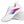 Cargar imagen en el visor de la galería, Bisexual Pride Colors Modern White Athletic Shoes - Women Sizes
