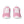 Carregar imagem no visualizador da galeria, Bisexual Pride Colors Modern Pink Athletic Shoes - Women Sizes
