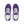 Charger l&#39;image dans la galerie, Bisexual Pride Colors Modern Purple Athletic Shoes - Women Sizes
