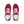 Cargar imagen en el visor de la galería, Gay Pride Colors Modern Red Athletic Shoes - Women Sizes
