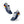 Load image into Gallery viewer, Gay Pride Colors Modern Navy Athletic Shoes - Women Sizes

