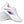 Laden Sie das Bild in den Galerie-Viewer, Genderfluid Pride Colors Modern White Athletic Shoes - Women Sizes
