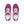 Charger l&#39;image dans la galerie, Genderfluid Pride Colors Modern Violet Athletic Shoes - Women Sizes
