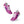 Cargar imagen en el visor de la galería, Genderfluid Pride Colors Modern Violet Athletic Shoes - Women Sizes
