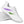 Laden Sie das Bild in den Galerie-Viewer, Genderqueer Pride Colors Modern White Athletic Shoes - Women Sizes

