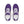 Laden Sie das Bild in den Galerie-Viewer, Intersex Pride Colors Modern Purple Athletic Shoes - Women Sizes
