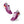 Cargar imagen en el visor de la galería, Lesbian Pride Colors Modern Purple Athletic Shoes - Women Sizes
