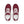 Load image into Gallery viewer, Lesbian Pride Colors Modern Burgundy Athletic Shoes - Women Sizes
