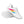 Cargar imagen en el visor de la galería, Pansexual Pride Colors Modern White Athletic Shoes - Women Sizes
