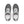 Carica l&#39;immagine nel Visualizzatore galleria, Pansexual Pride Colors Modern Gray Athletic Shoes - Women Sizes
