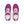 Laden Sie das Bild in den Galerie-Viewer, Pansexual Pride Colors Modern Purple Athletic Shoes - Women Sizes

