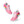 Load image into Gallery viewer, Pansexual Pride Colors Modern Pink Athletic Shoes - Women Sizes
