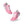 Load image into Gallery viewer, Transgender Pride Colors Modern Pink Athletic Shoes - Women Sizes
