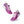 Load image into Gallery viewer, Transgender Pride Colors Modern Violet Athletic Shoes - Women Sizes
