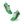 Load image into Gallery viewer, Original Gay Pride Colors Green Athletic Shoes - Women Sizes
