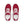 Load image into Gallery viewer, Original Gay Pride Colors Red Athletic Shoes - Women Sizes
