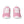 Laden Sie das Bild in den Galerie-Viewer, Original Gay Pride Colors Pink Athletic Shoes - Women Sizes

