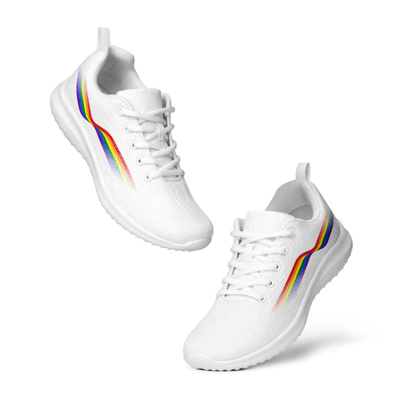 Rainbow Pride Athletic Shoes