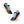 Load image into Gallery viewer, Gay Pride Colors Original Navy Athletic Shoes
