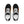 Charger l&#39;image dans la galerie, Gay Pride Colors Original Black Athletic Shoes - Women Sizes
