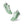 Load image into Gallery viewer, Original Agender Pride Colors Green Athletic Shoes - Women Sizes
