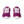 Charger l&#39;image dans la galerie, Original Ally Pride Colors Purple Athletic Shoes - Women Sizes
