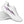 Load image into Gallery viewer, Original Asexual Pride Colors White Athletic Shoes - Women Sizes
