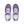 Load image into Gallery viewer, Original Asexual Pride Colors Purple Athletic Shoes - Women Sizes
