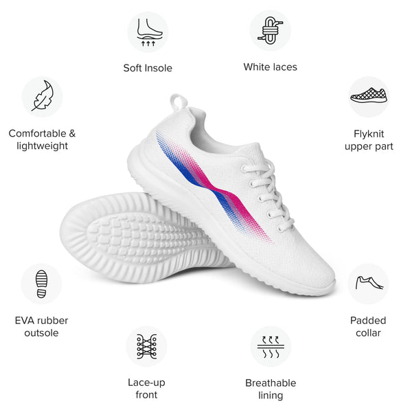 Bisexual Pride Flag Shoes