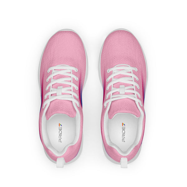 Original Bisexual Pride Colors Pink Athletic Shoes - Women Sizes