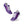 Cargar imagen en el visor de la galería, Original Bisexual Pride Colors Purple Athletic Shoes - Women Sizes
