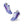 Carica l&#39;immagine nel Visualizzatore galleria, Original Bisexual Pride Colors Blue Athletic Shoes - Women Sizes

