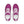Cargar imagen en el visor de la galería, Original Genderfluid Pride Colors Violet Athletic Shoes - Women Sizes
