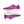 Charger l&#39;image dans la galerie, Original Genderfluid Pride Colors Violet Athletic Shoes - Women Sizes
