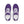 Carica l&#39;immagine nel Visualizzatore galleria, Original Genderqueer Pride Colors Purple Athletic Shoes - Women Sizes
