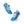 Load image into Gallery viewer, Original Non-Binary Pride Colors Blue Athletic Shoes - Women Sizes
