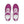 Laden Sie das Bild in den Galerie-Viewer, Original Omnisexual Pride Colors Violet Athletic Shoes - Women Sizes
