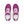 Load image into Gallery viewer, Original Pansexual Pride Colors Purple Athletic Shoes - Women Sizes
