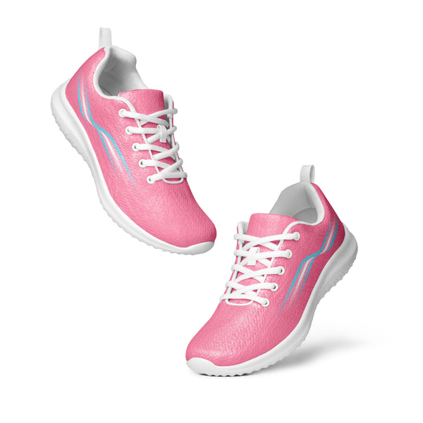 Original Transgender Pride Colors Pink Athletic Shoes - Women Sizes