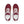 Load image into Gallery viewer, Lesbian Pride Colors Original Burgundy Athletic Shoes

