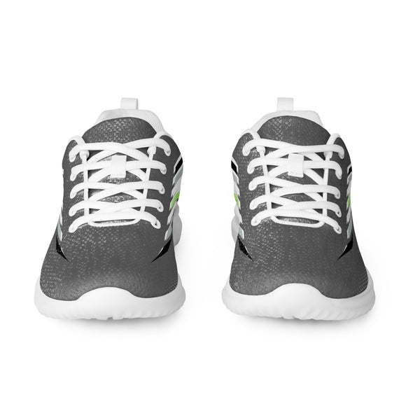 Agender Pride Modern Gray Athletic Shoes