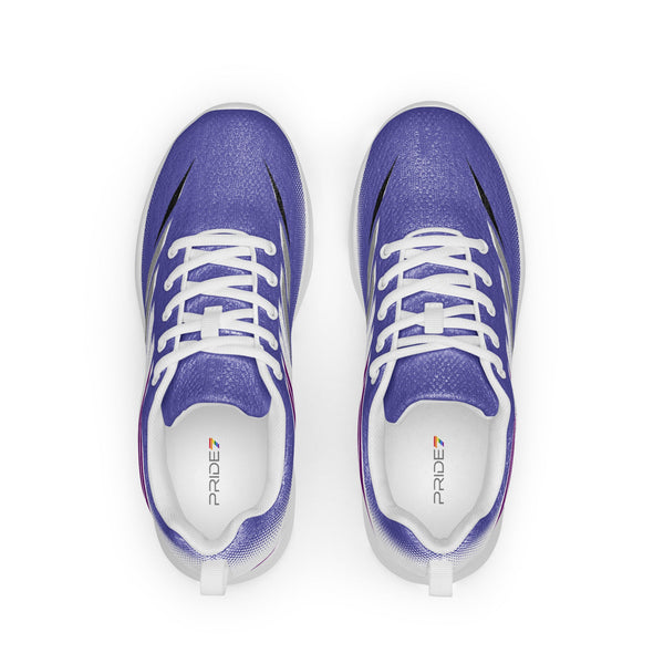 Asexual Pride Modern Blue Athletic Shoes