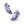 Carregar imagem no visualizador da galeria, Asexual Pride Modern Blue Athletic Shoes
