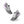 Carregar imagem no visualizador da galeria, Asexual Pride Modern Gray Athletic Shoes
