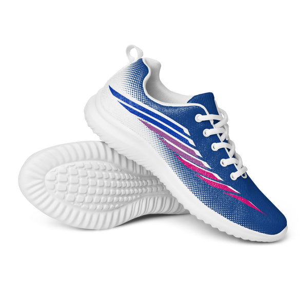 Bisexual Pride Modern Blue Athletic Shoes