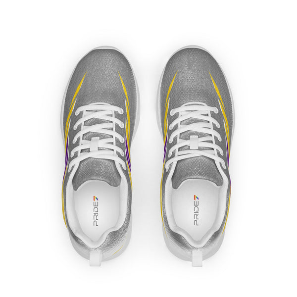 Intersex Pride Modern Gray Athletic Shoes