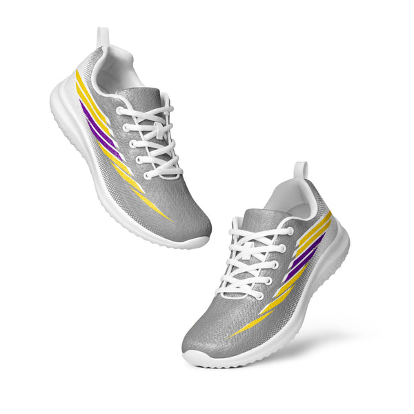 Intersex Pride Modern Gray Athletic Shoes