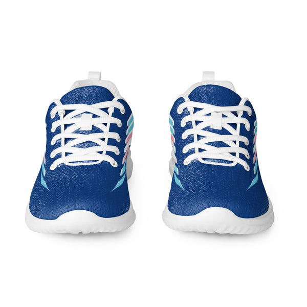 Transgender Pride Modern Blue Athletic Shoes